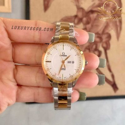 Đồng hồ Omega nữ dây vàng sang trọng