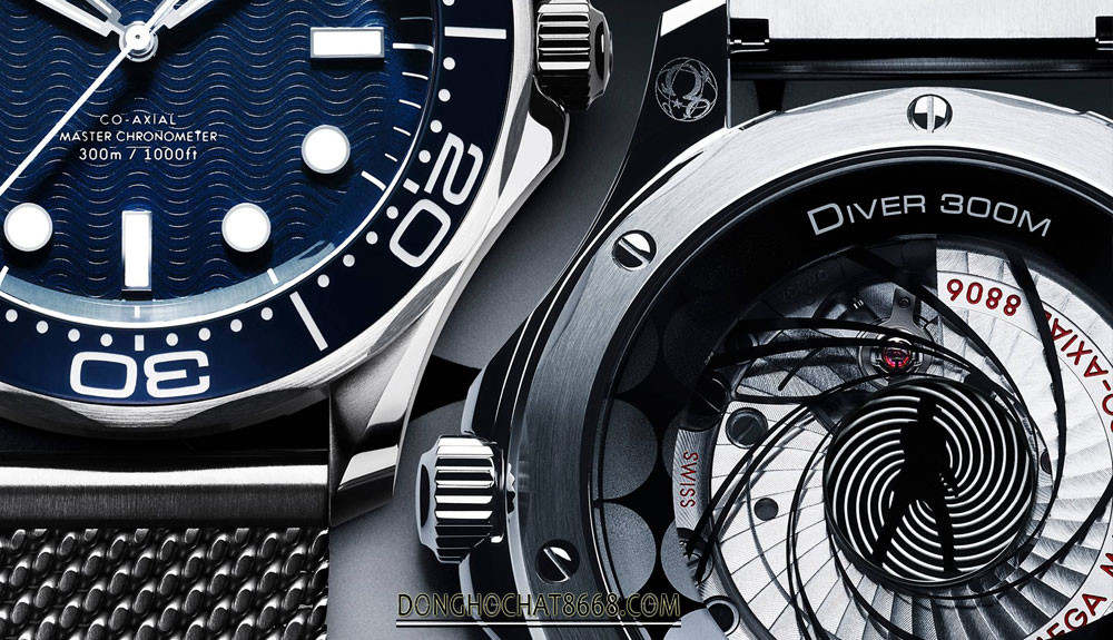Đồng hồ Omega Stainless Steel Back Water Resistant bền bỉ theo thời gian