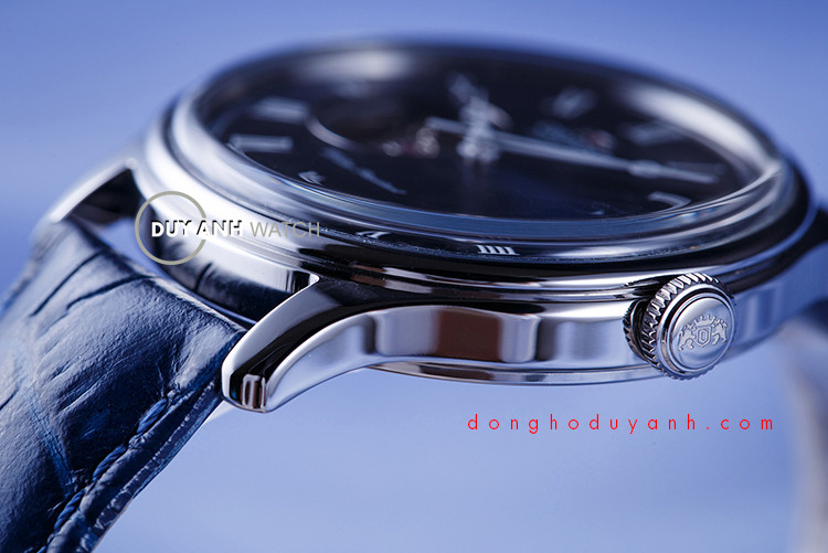 Cận cảnh đồng hồ Orient Caballero FAG00004D0 với bộ kim Breguet tinh xảo