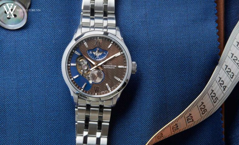 Đồng hồ Orient cơ tự động với thiết kế sang trọng, thể hiện chất lượng cao
