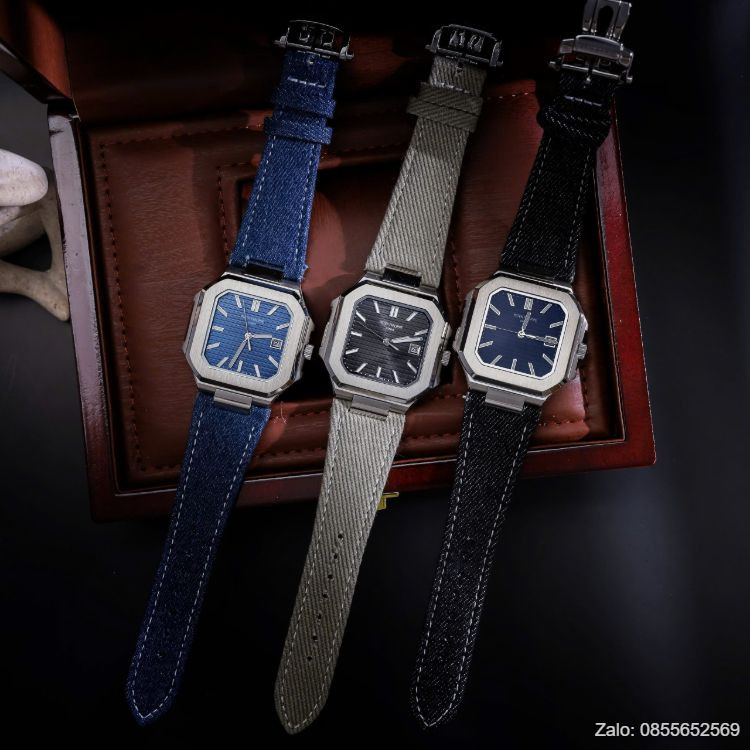Đồng hồ Patek Philippe giá rẻ Cubitus Automatic nằm trên hộp