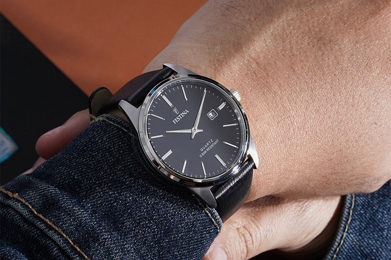 Đồng hồ Festina với thiết kế thanh lịch và phóng khoáng
