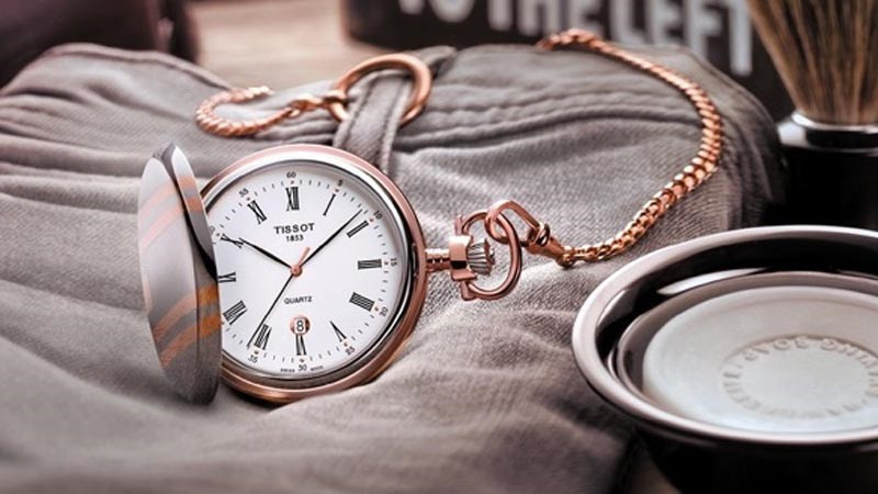 Đồng hồ bỏ túi Hunter Case có nắp bảo vệ mặt số