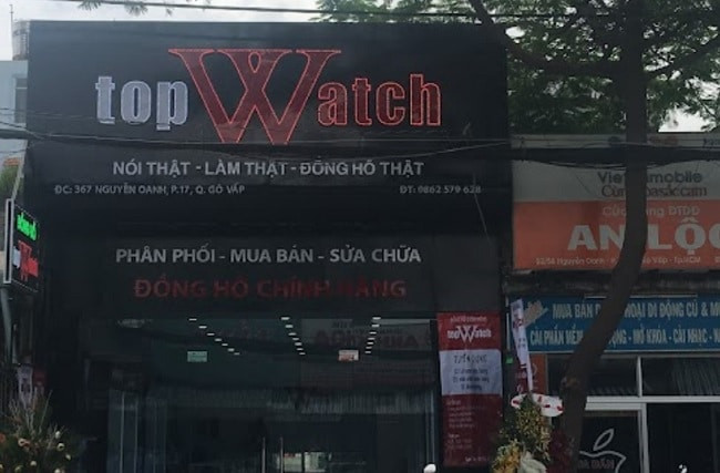 Không gian sạch sẽ và chuyên nghiệp tại Topwatch Gò Vấp