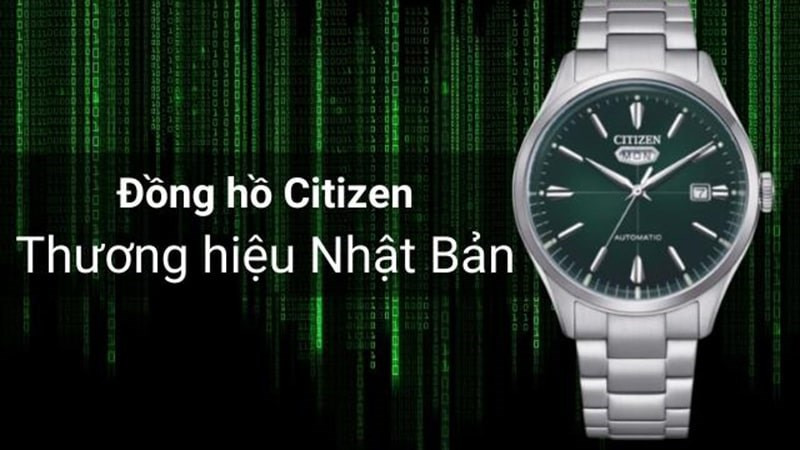 Logo thương hiệu đồng hồ Citizen của Nhật Bản