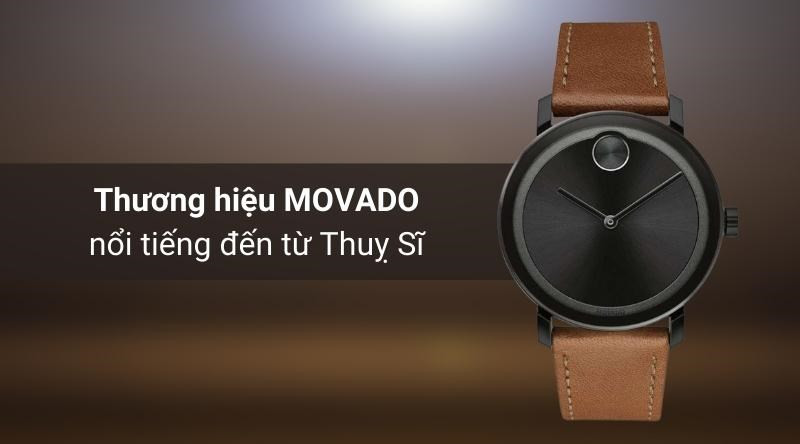 Logo thương hiệu đồng hồ Movado đến từ Thụy Sĩ