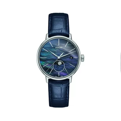 Đồng hồ Rado Coupole Classic R22883915 34mm mặt xanh dành cho nữ giới