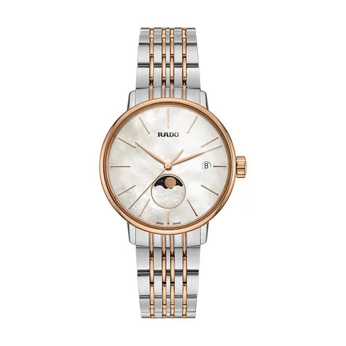 Đồng hồ Rado Coupole Classic R22883943 34mm mặt trắng thanh lịch cho nữ