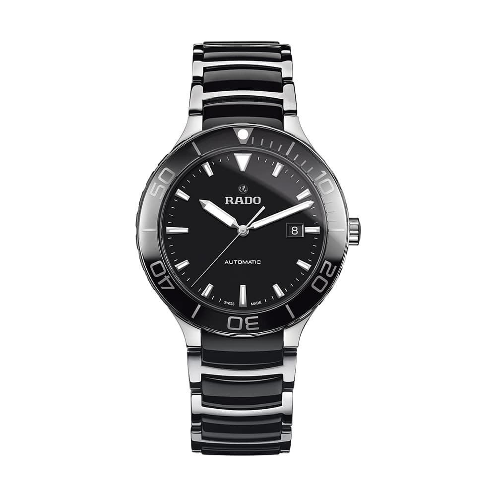 Đồng hồ nam dây đá ceramic Rado Centrix R30002162 máy cơ Thụy Sĩ.