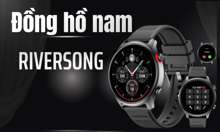 Smartwatch Riversong thể thao, dễ dùng, bền bỉ