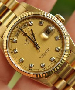 Đồng hồ Rolex 18238 vàng đúc 18k nguyên zin Thụy Sỹ