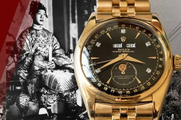 Đồng hồ Rolex cổ điển của vua Bảo Đại, một ví dụ về những gì đặc biệt ở Rolex