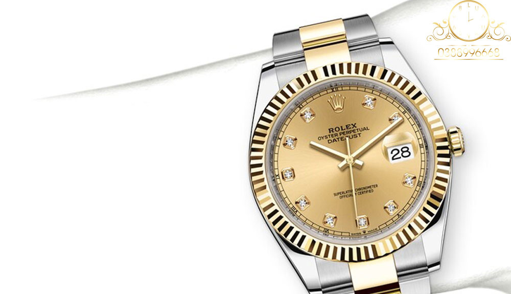 Kích thước 36mm tối ưu của đồng hồ Rolex Datejust 72200 CL5 18K phù hợp với nhiều kích cỡ cổ tay.