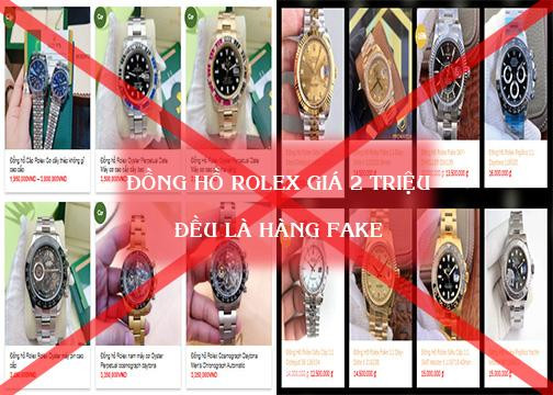 SỰ THẬT về đồng hồ Rolex giá 2 triệu, 3 triệu, 5 triệu, 7 triệu ...