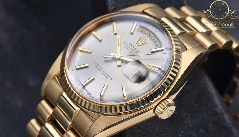 Đồng hồ Rolex mạ vàng 18K phù hợp với phong cách quý ông đẳng cấp