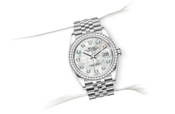 Vẻ đẹp hoàn mỹ của đồng hồ Rolex nam đính kim cương Datejust 36