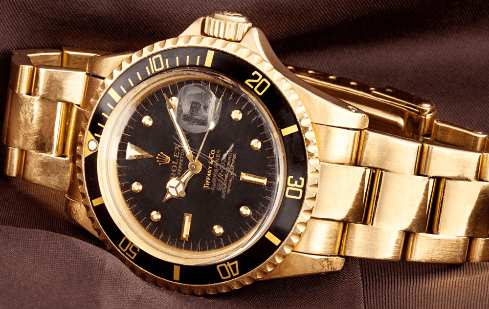 Rolex Submariner 1680/8 mặt số Tiffany &amp; Co., một phiên bản đặc biệt của các dòng đồng hồ Rolex lặn