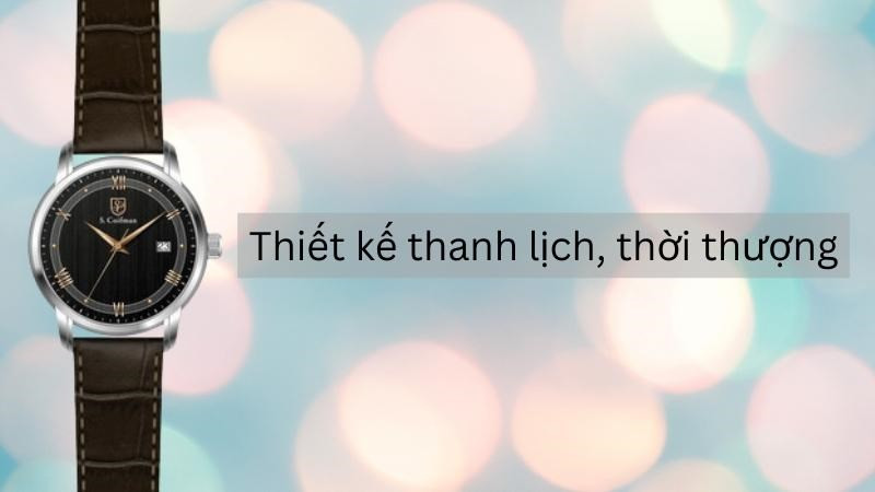 Thiết kế đa dạng và thời thượng của các mẫu đồng hồ S Coifman