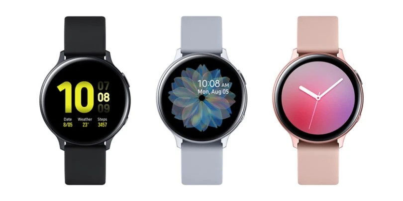 Đồng hồ thông minh Samsung Galaxy Watch Active 2 cũ màu đen hiển thị chế độ luyện tập
