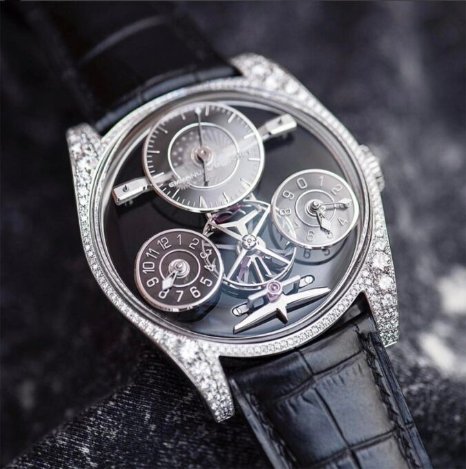 Đồng hồ nam đơn giản sang trọng Emmanuel Bouchet Complication One với thiết kế tối giản, phù hợp phong cách doanh nhân hiện đại