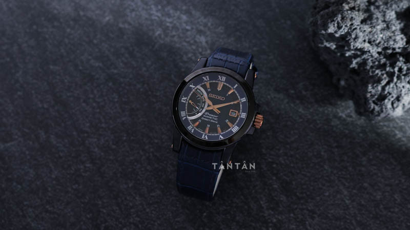 Đồng hồ Seiko Kinetic, công nghệ kết hợp cơ và pin, tạo nên giá trị độc đáo.