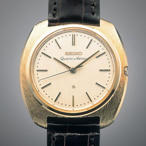 Đồng hồ Seiko Astron 1969 - Chiếc đồng hồ đeo tay chạy pin (Quartz) đầu tiên của nhân loại