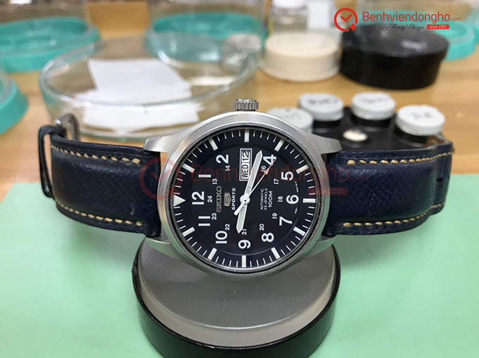 Đồng hồ Seiko 5 Quân Đội cũ - lựa chọn phổ biến khi mua bán đồng hồ Seiko cũ.