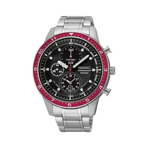 Đồng hồ Seiko Quartz SNDF37P1 43mm nam, thuộc dòng Chronograph.