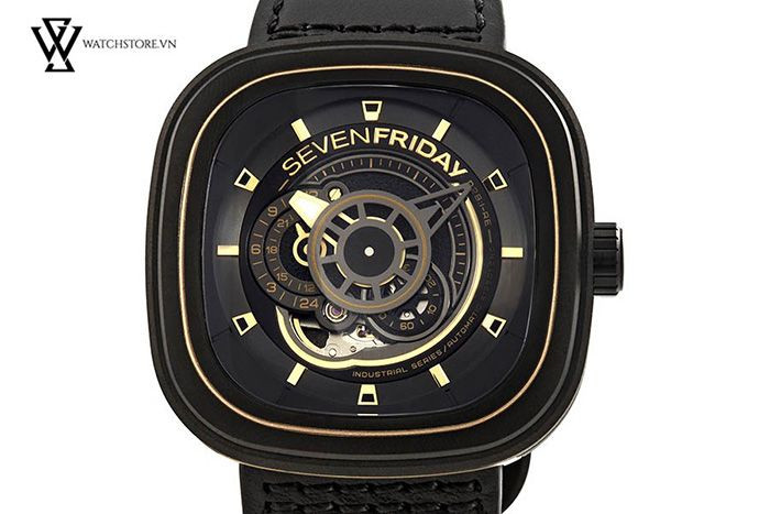 Mặt kính và vỏ thép PVD cao cấp của đồng hồ Sevenfriday, khẳng định chất lượng xuất xứ đồng hồ Sevenfriday của nước nào