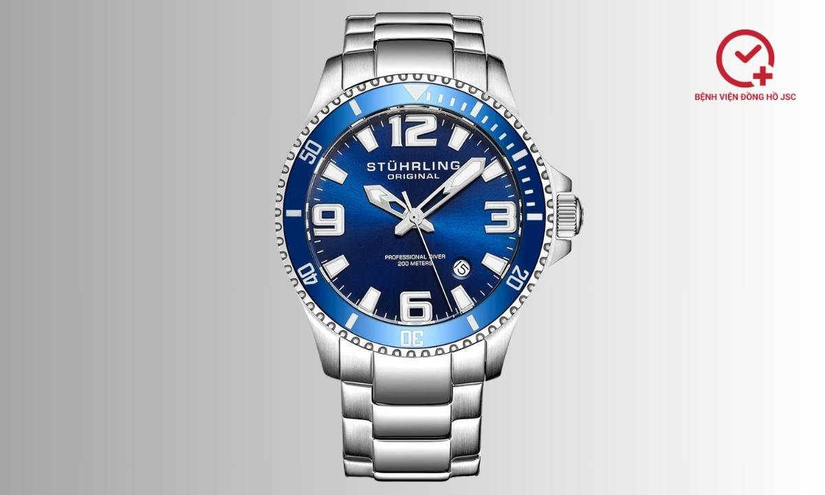 Đồng hồ Stuhrling Original Men’s Swiss Quartz Dive với khả năng chống nước ấn tượng, liệu có tốt không