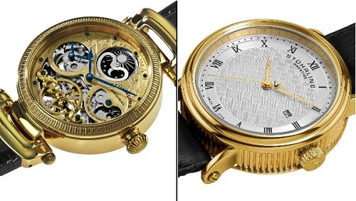 Đồng hồ Stuhrling Original thiết kế Skeleton độc đáo trên cổ tay, biểu tượng cho phong cách riêng biệt của Stuhrling là đồng hồ nước nào