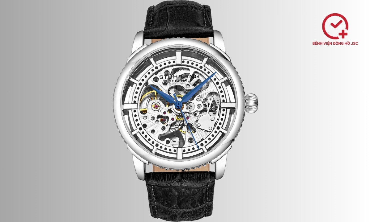 Đồng hồ Stuhrling Original Men’s Automatic Self-Wind với thiết kế Skeleton xuyên thấu độc đáo, có tốt không