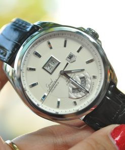 Đồng hồ Tag Heuer Grand Carrera cũ Calibre 8 RS Automatic Grande Date GMT, một lựa chọn cao cấp khi bán đồng hồ Tag Heuer cũ.