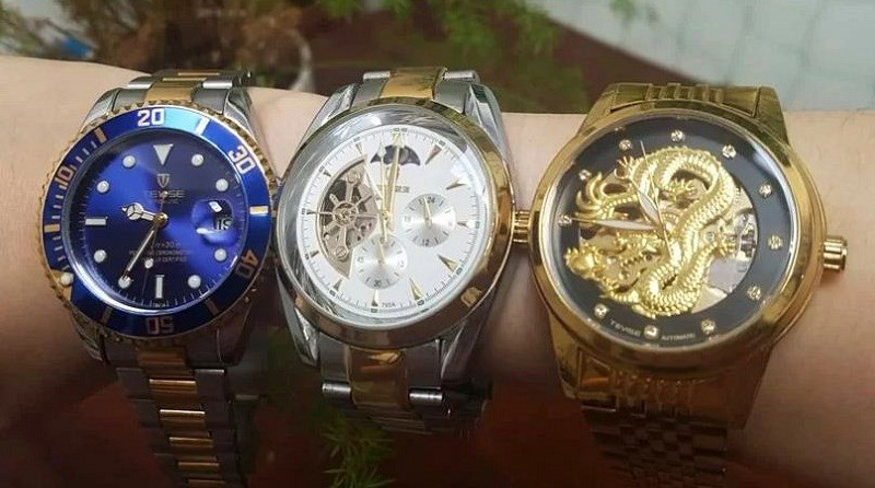 Bộ máy đồng hồ Tevise từ thị trường nội địa Trung Quốc