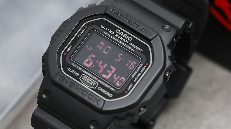Dòng đồng hồ G-Shock Điện tử (Digital) với màn hình hiển thị số điện tử được thiết kế độc đáo và hiện đại