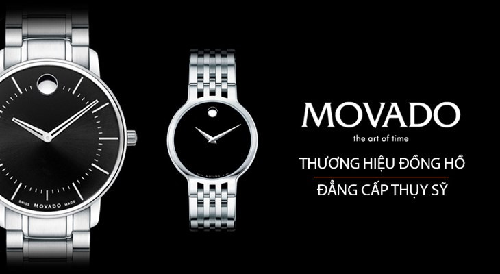 Đồng hồ cao cấp Thụy Sỹ Movado với hơn 200 giải thưởng và 100 bằng sáng chế