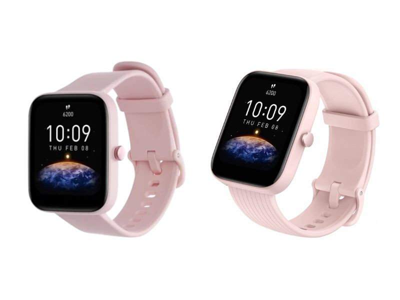 Đồng hồ thông minh Amazfit Bip 3 Pro màu hồng