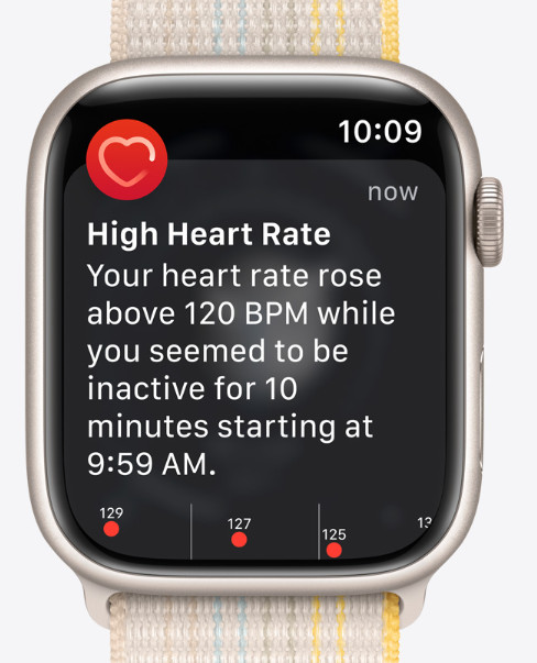 Tính năng theo dõi sức khỏe trên đồng hồ thông minh Apple Watch