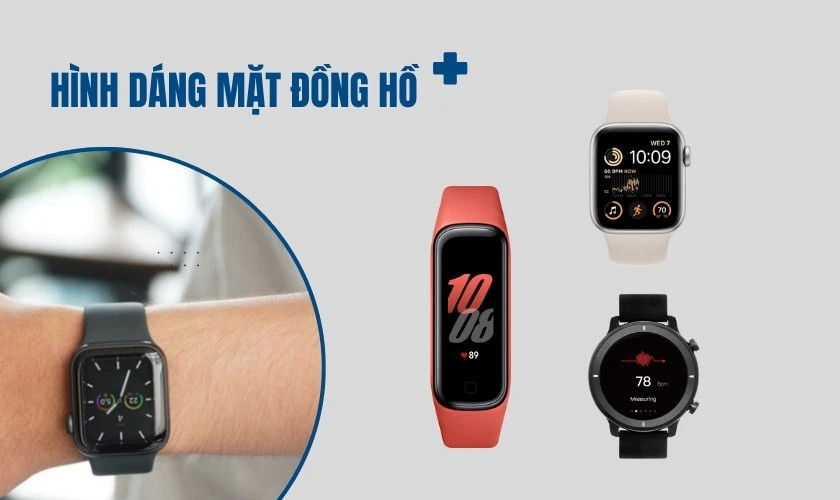 Lựa chọn hình dáng mặt đồng hồ thông minh cho học sinh cấp 3