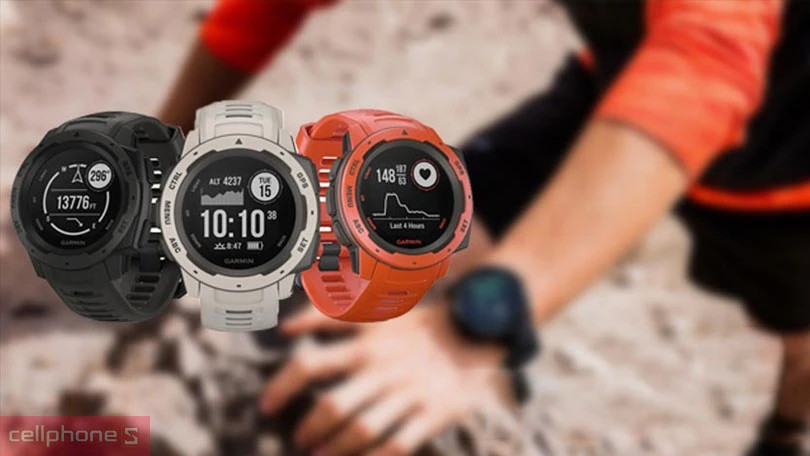 Đồng hồ thông minh Garmin chống nước dành cho người yêu thể thao, độ bền cao