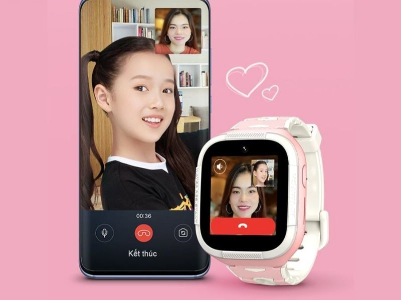 smartwatch KidCare S6 hỗ trợ gọi video và định vị LBS