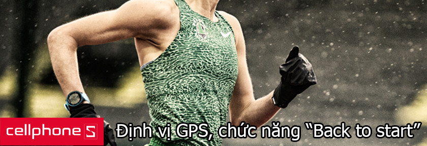 Hệ thống định vị GPS tích hợp trên đồng hồ Garmin Forerunner 735XT