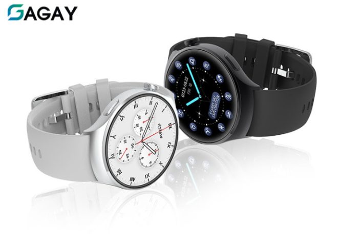 Đồng hồ thể thao điện tử GS G4 Pro với màn hình rõ nét, hiển thị thông tin chi tiết