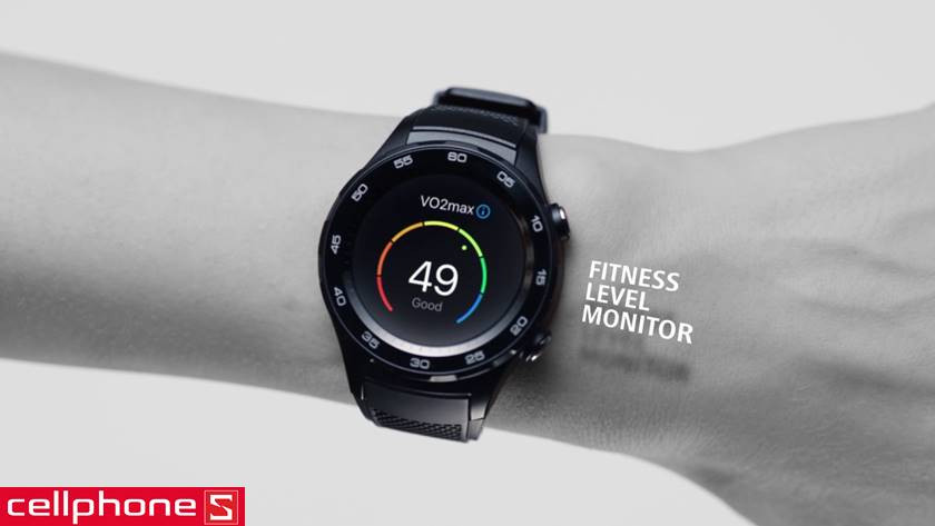 Viền bezel bảo vệ màn hình trên đồng hồ thông minh Huawei Watch 2