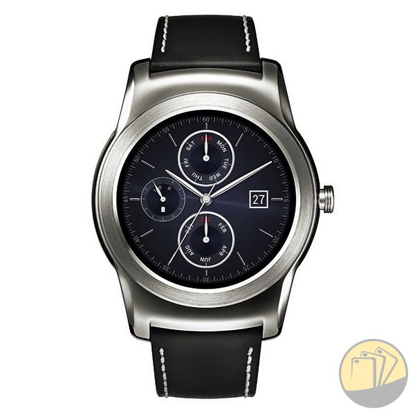 Đồng hồ thông minh LG G Watch Urbane với thiết kế mặt tròn kim loại sang trọng