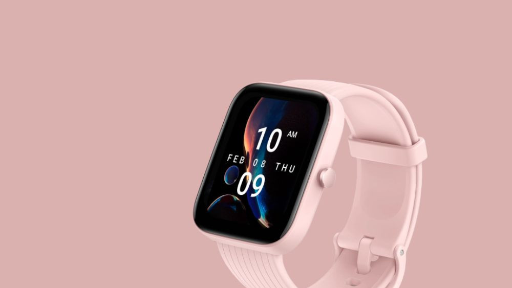 Đồng hồ thông minh Fitbit Versa màu hồng, theo dõi sức khỏe và chống nước 50m