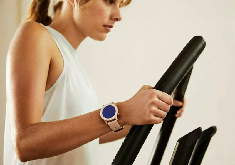 Đồng hồ thông minh Xiaomi Amazfit màu hồng pastel, thiết kế nhỏ gọn, thời lượng pin ấn tượng