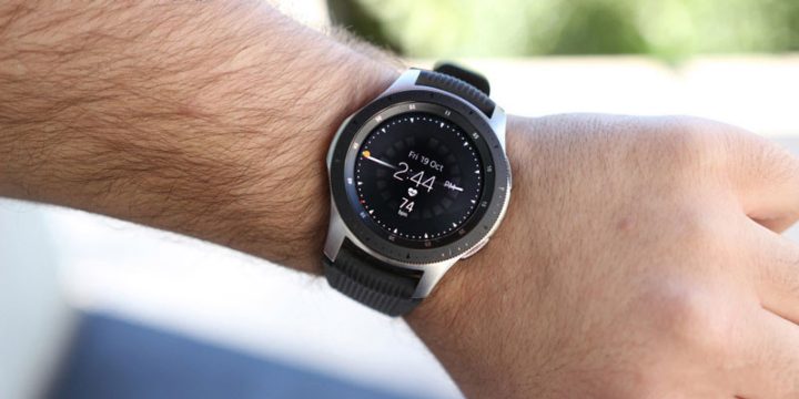 Đồng hồ Samsung Galaxy Watch 46mm với thiết kế viền mỏng