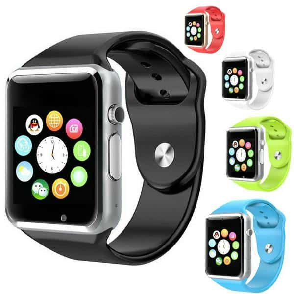 Smartwatch A1 hiển thị các thông số kỹ thuật trên màn hình
