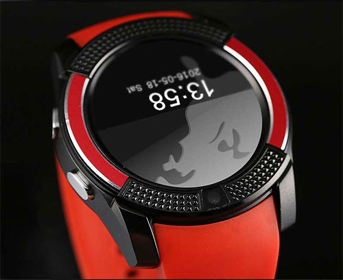 Các phiên bản màu sắc đa dạng của đồng hồ Smartwatch V8